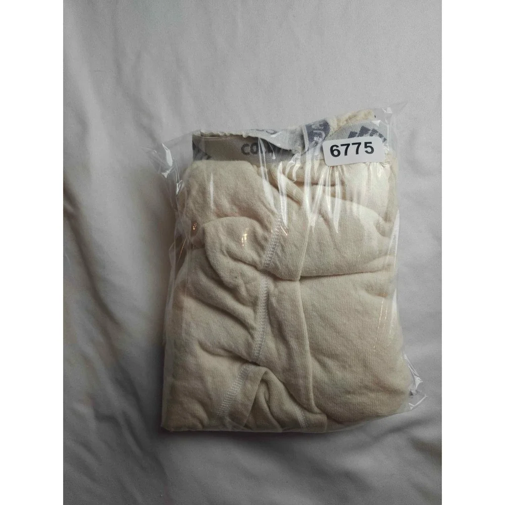 ColdPruf Mens Thermal Pants Small Cream Wool Blend Dual Layer Long Johns